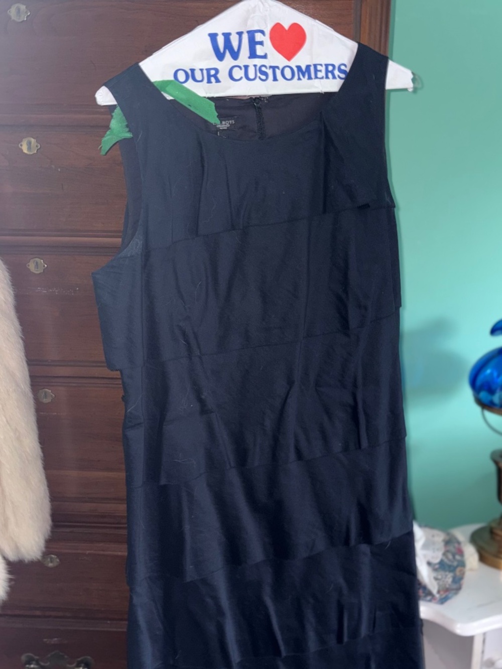 Talbots Navy Blue Dress. Petite 12